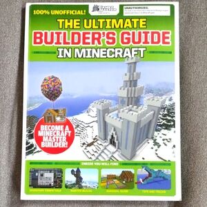 The Ultimate Builder's Guide in Minecraft Book, 175 pages, colorful